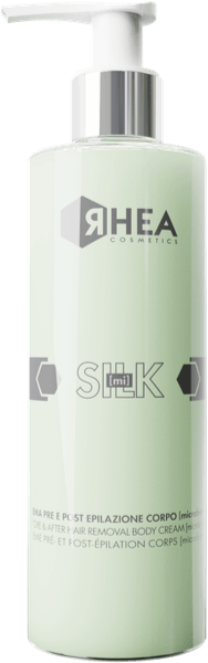 Rhea Cosmetics Silk [mi] 200ml - Крем для тіла до і після видалення волосся